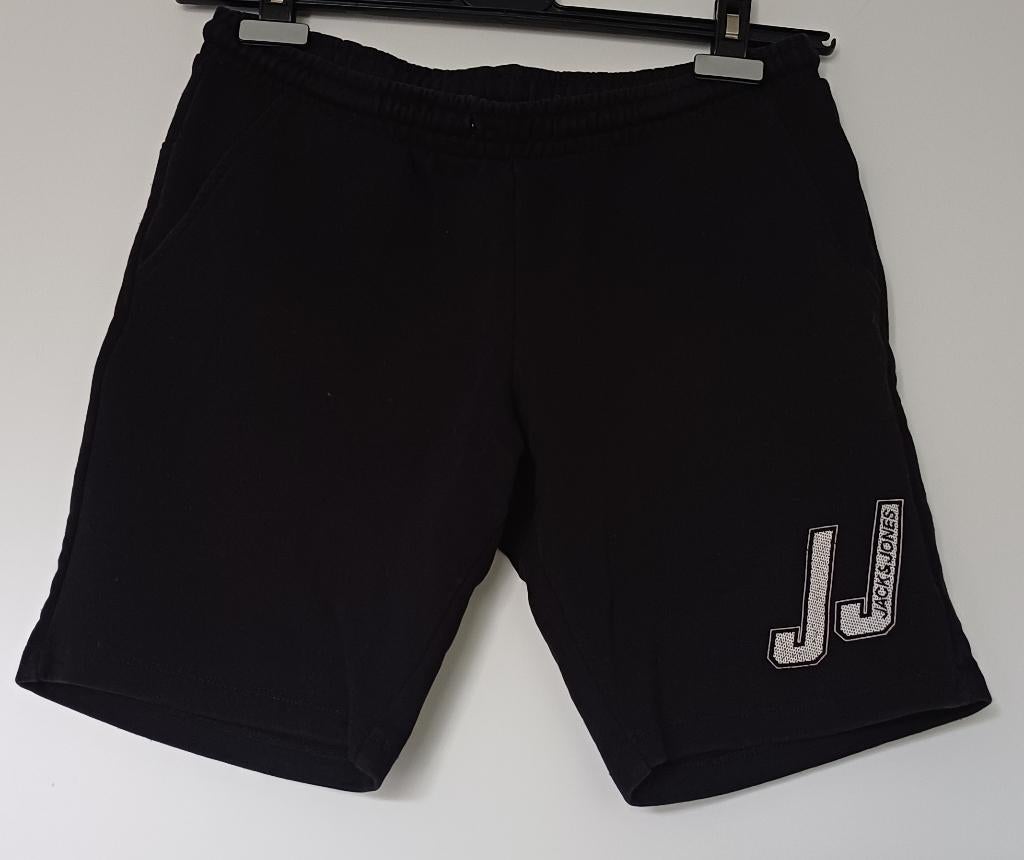 zwarte short jack & jones, Enfants & Bébés, Vêtements enfant | Taille 164, Pantalon, Garçon, Enlèvement ou Envoi, Utilisé
