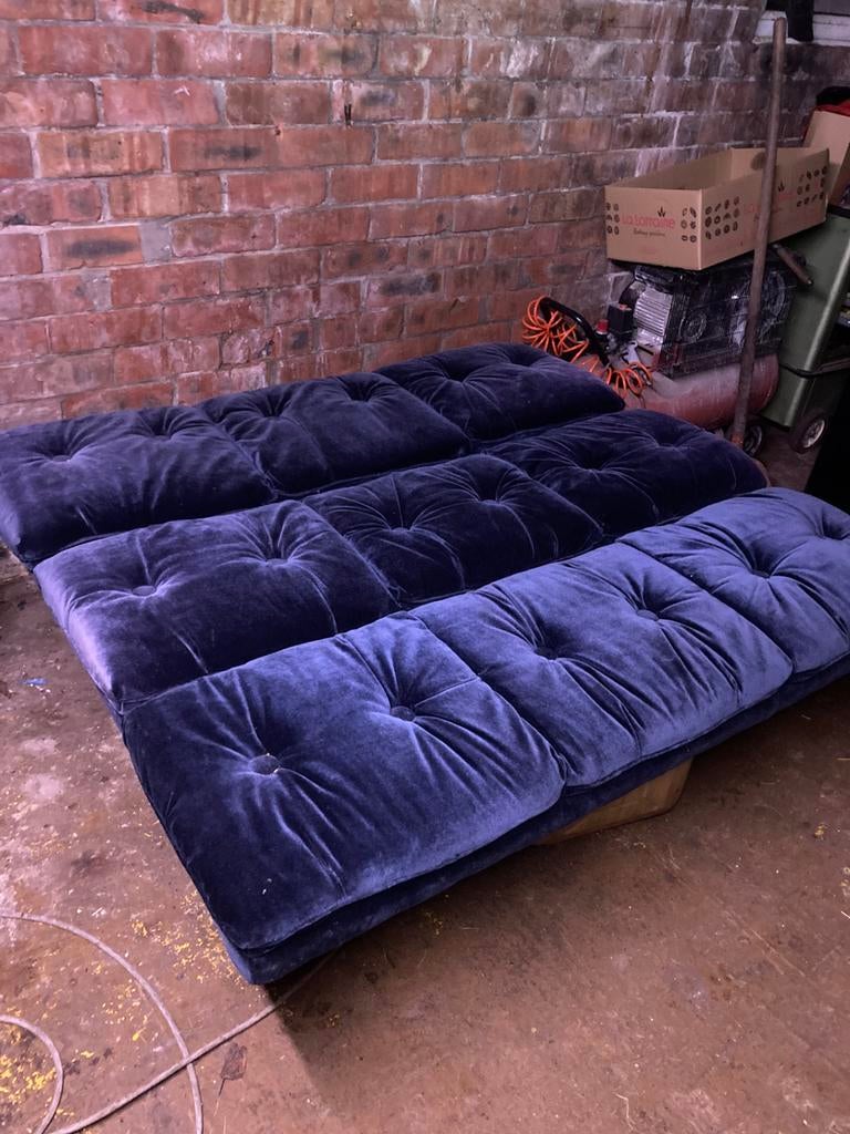 Zetelbed zitbank camper, Ophalen