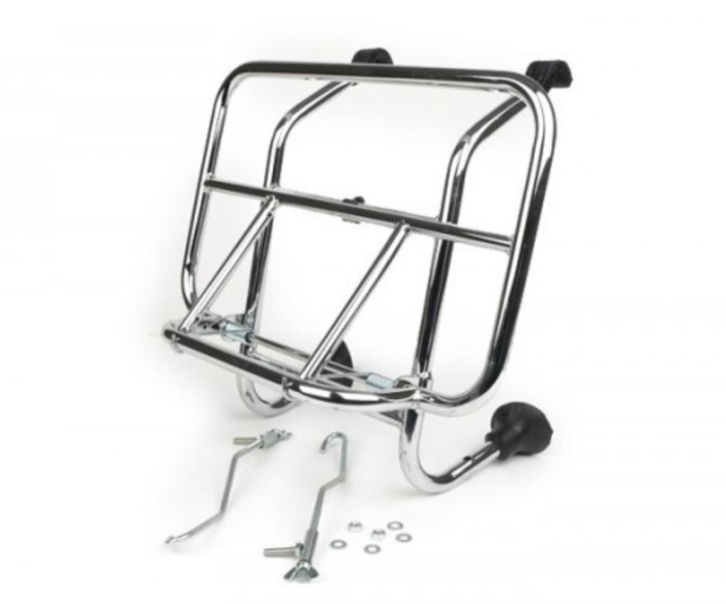 Porte paquets / porte bagage Avant Vespa Pk, Px, Sprint,..., Motos, Pièces | Oldtimers & Ancêtres, Neuf, Enlèvement ou Envoi