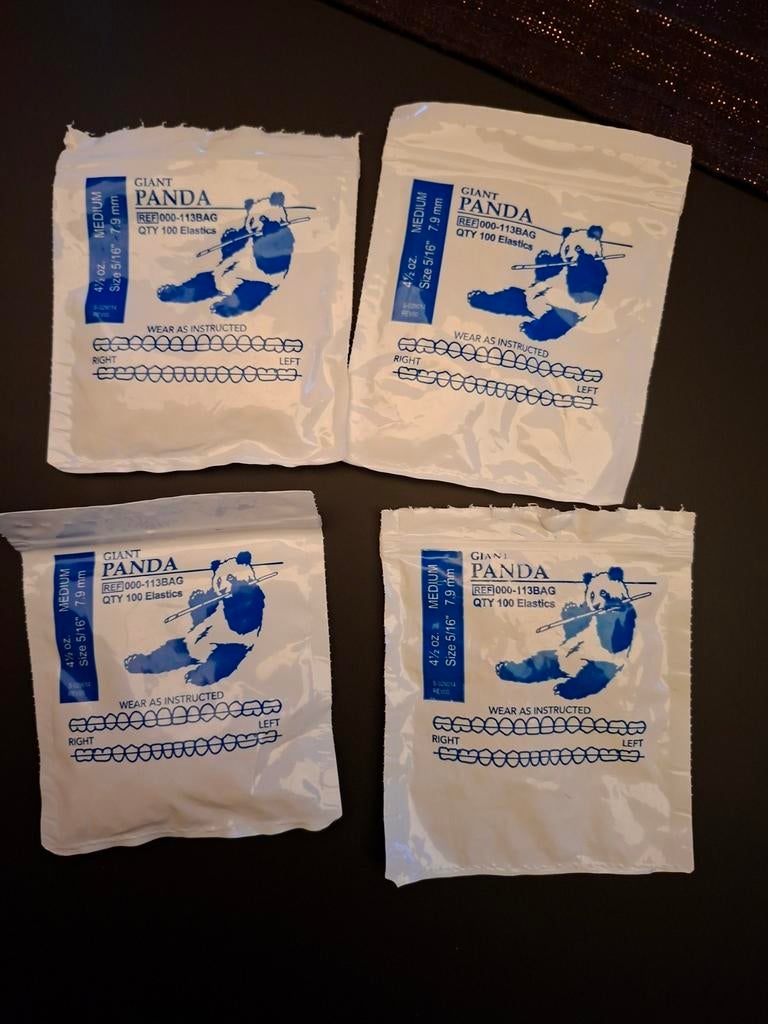 Elastiques américan orthodontics panda, Bijoux, Sacs & Beauté