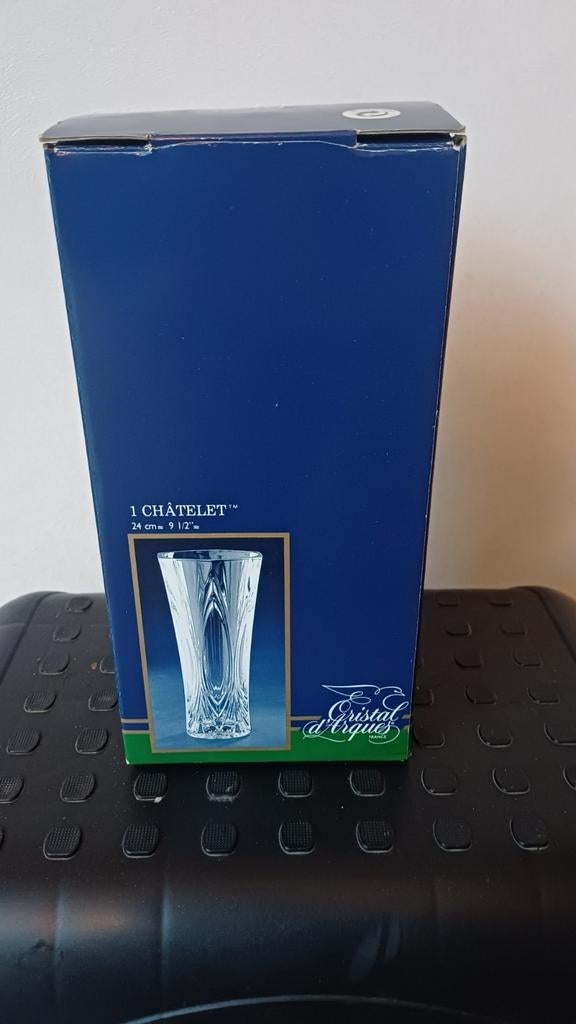 Kristallen vaas Cristal d'Arques, Antiquités & Art, Enlèvement ou Envoi