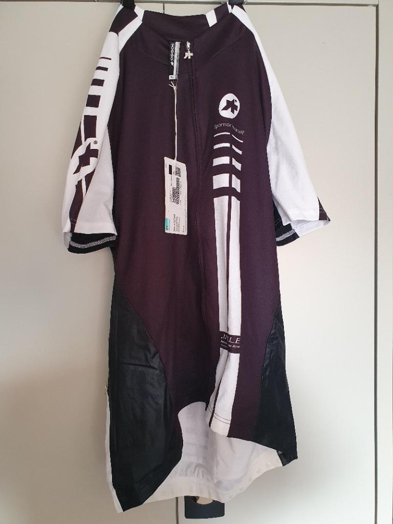 ASSOS Mille SS nine XL wit-zwart fietsshirt met korte mouwen, Fietsen en Brommers, Fietsaccessoires | Fietskleding, Nieuw, Heren