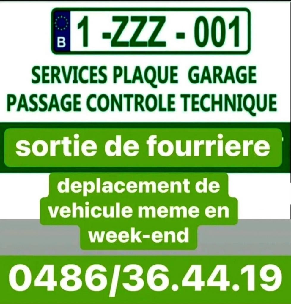 Location plaque garage Z. Passage control