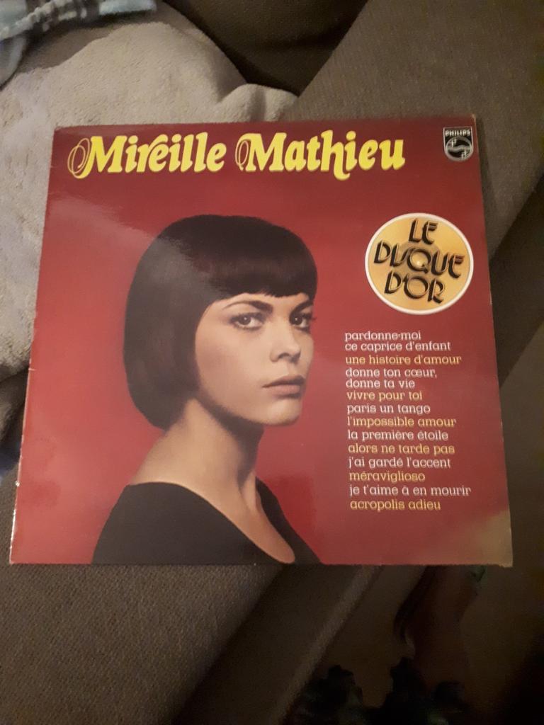Mireille Mathieu - Le Disque d'or, Ophalen of Verzenden, Zo goed als nieuw