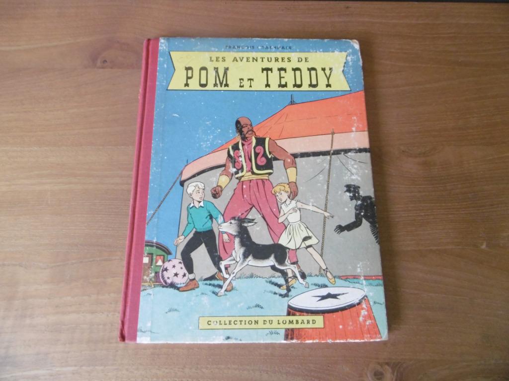 Les aventures de Pom et Teddy : EO - 1956, Livres, Enlèvement ou Envoi