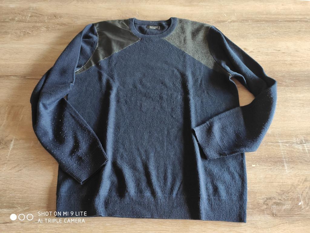 Zara trui man, blauw maat XL - tailleert kleiner, Kleding | Heren, Truien en Vesten, Ophalen, Zara, Blauw, Maat 56/58 (XL)