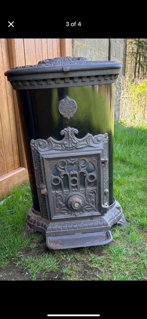 Godin gaskachel, Enlèvement, Autoportant, Gaz, Utilisé