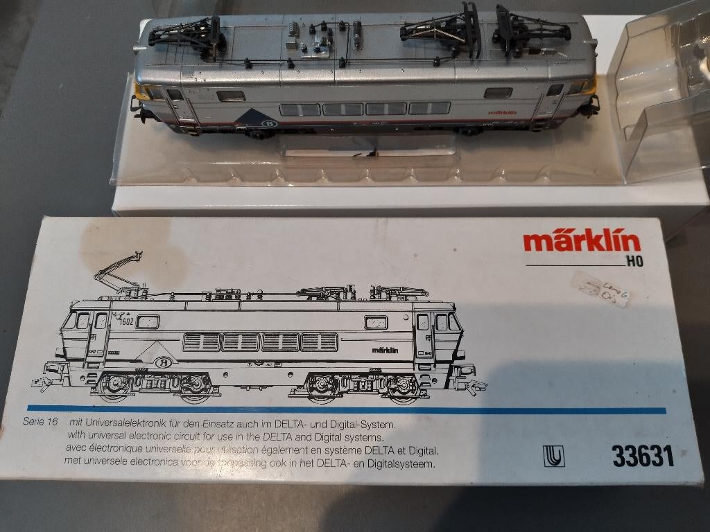 Marklin HO Elec locomotief NMBS 33631, Enlèvement ou Envoi, Courant alternatif, Comme neuf, NS