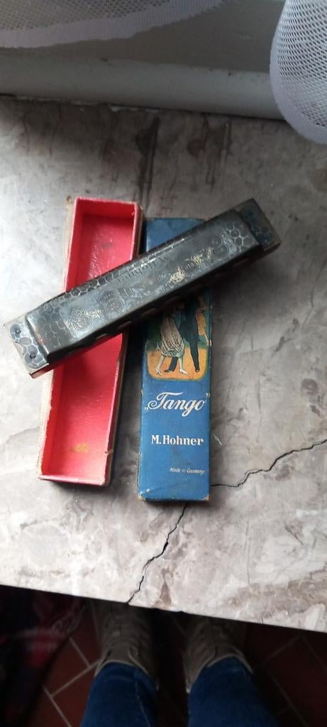 Harmonica hohner vintage, Ophalen, Zo goed als nieuw