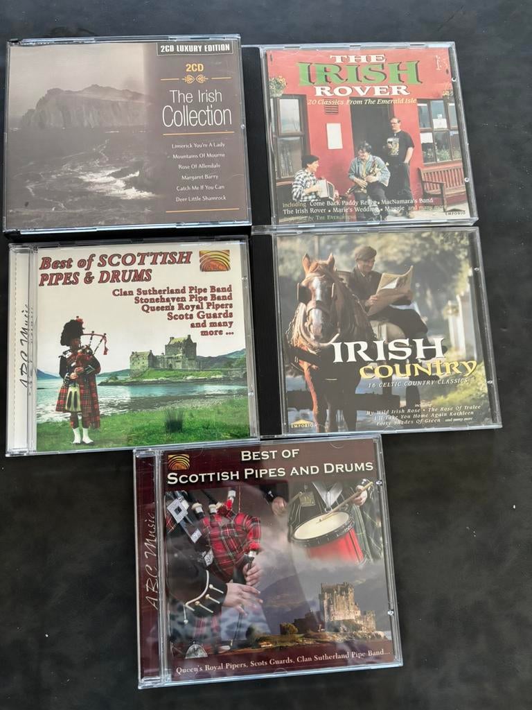 Lot cd’s ierse en schotse muziek, Ophalen of Verzenden, Zo goed als nieuw