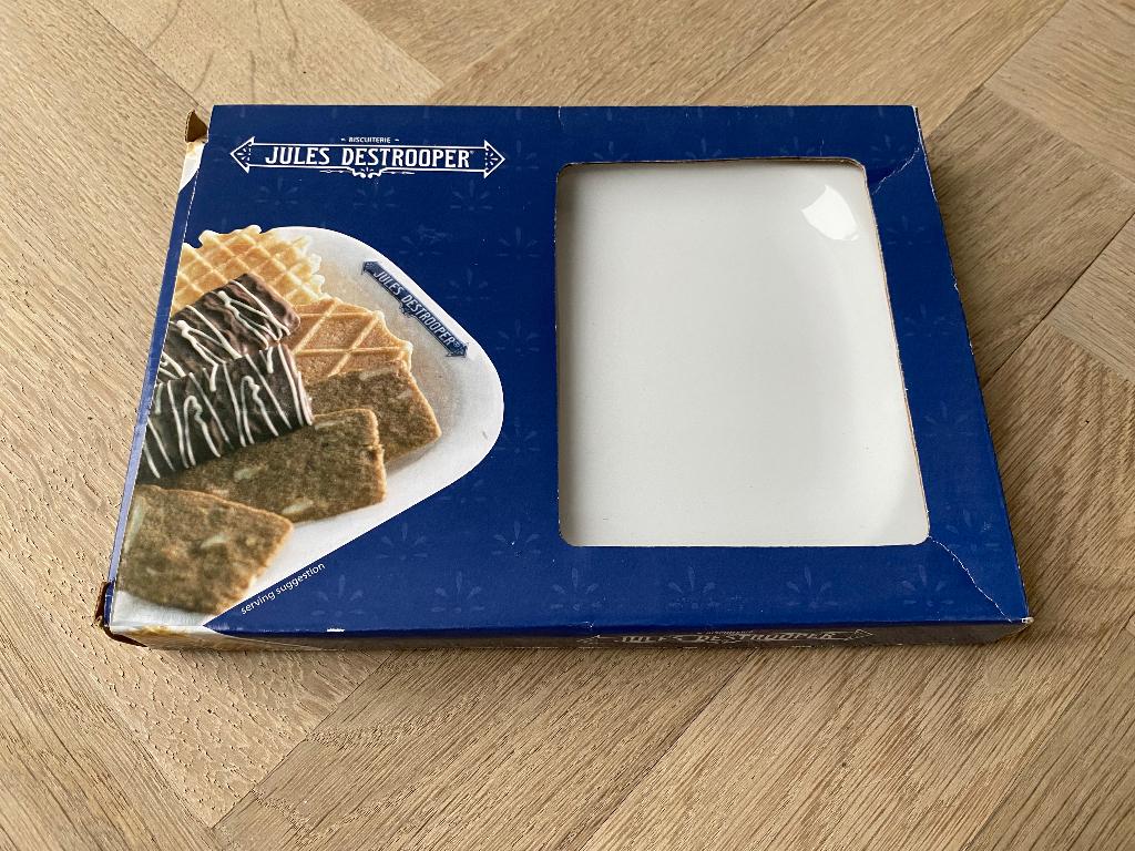 Porseleinen dienblad Jules Destrooper, Collections, Enlèvement ou Envoi