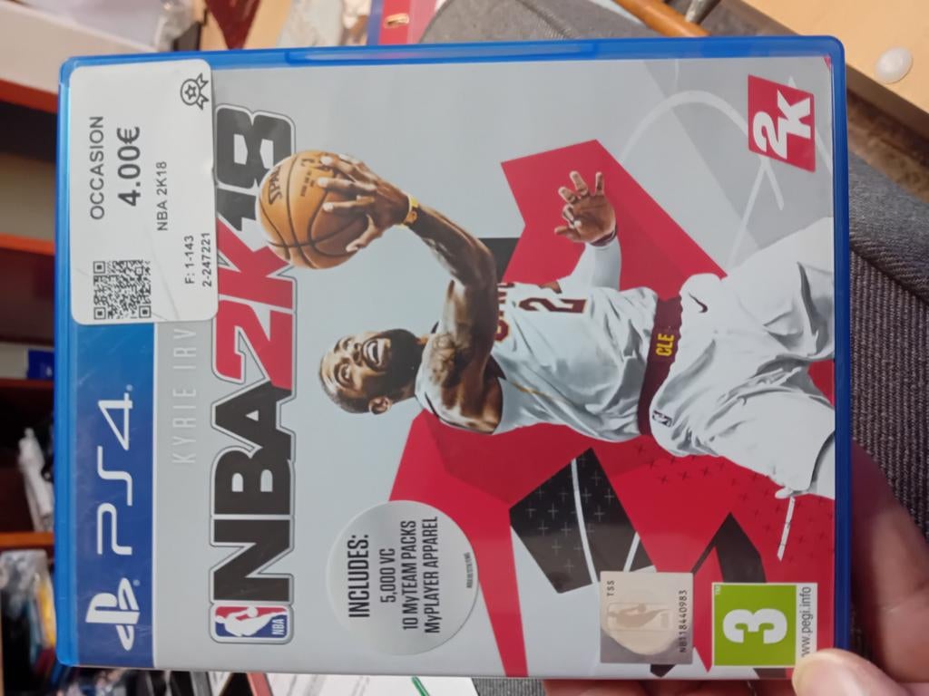 NBA 2K 18 PS4, Games en Spelcomputers, Ophalen, Zo goed als nieuw