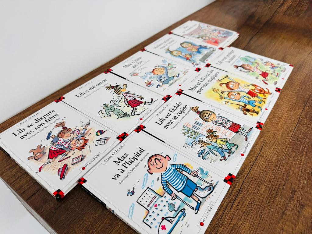 Lot max et lili, Plusieurs BD, Enlèvement, Utilisé