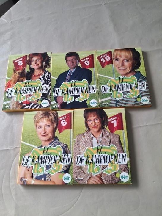 5 x dubbel dvd box fc de kampioenen reeks 6/7/8/9/10, Ophalen of Verzenden, Zo goed als nieuw