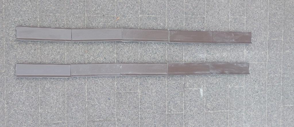 plinthes, Bricolage & Construction, Plinthes & Finitions, Comme neuf, Enlèvement, 250 cm ou plus, Plinthes