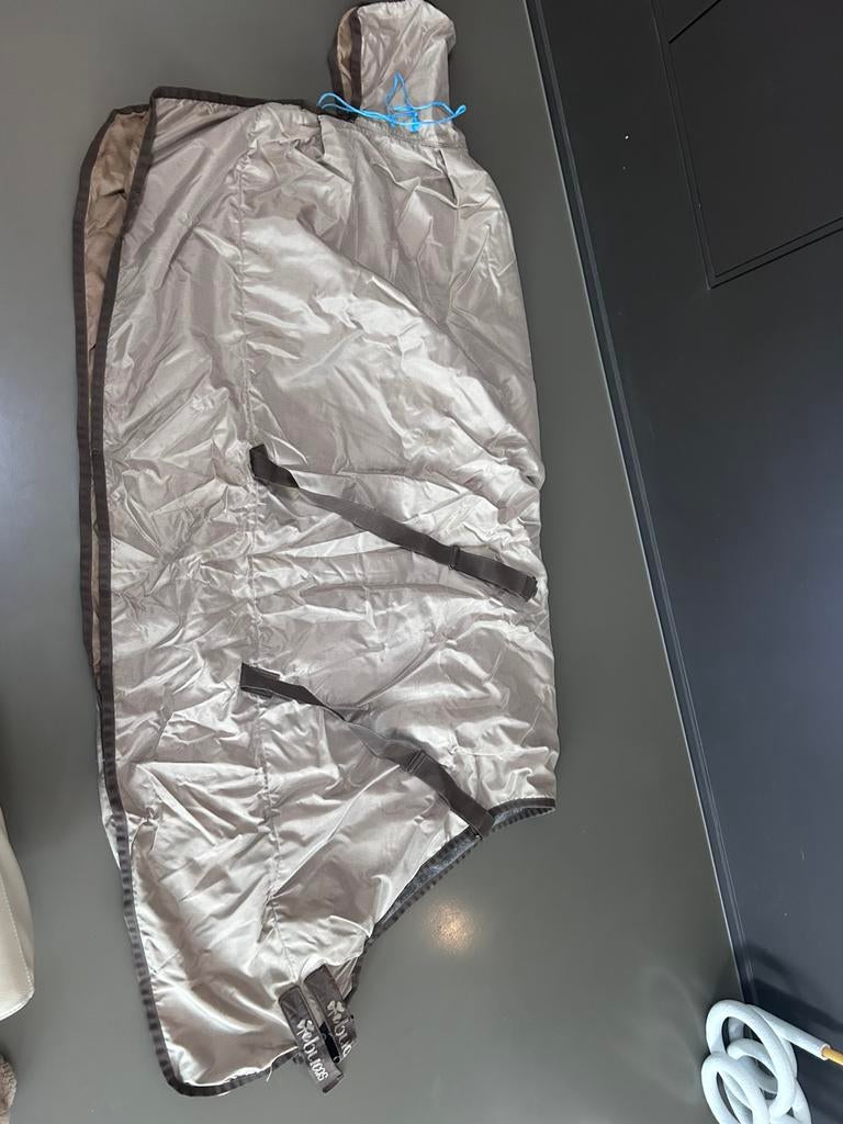 Couverture d'extérieur beige pour chevaux de Bucas, Animaux & Accessoires, Enlèvement, Utilisé