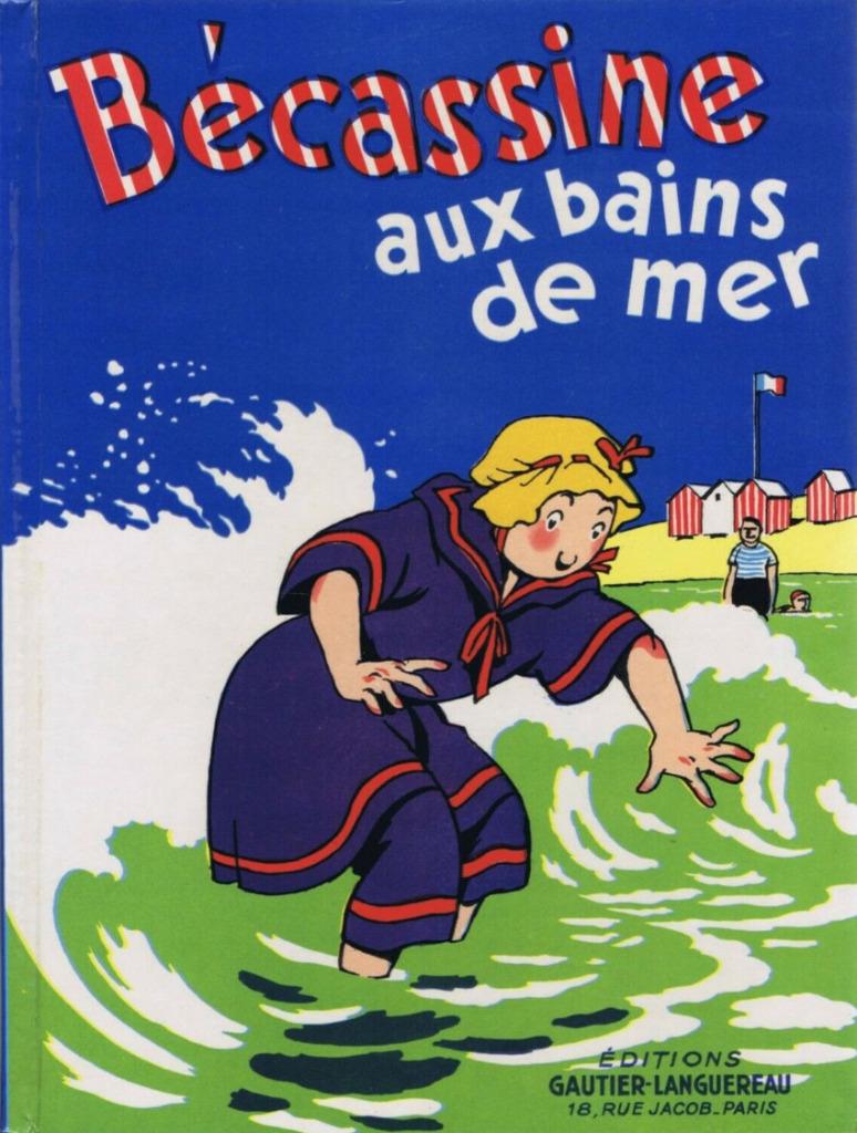Bécassine aux bains de mer 1969 Gautier-Languereau, Livres, Une BD, Enlèvement ou Envoi, Utilisé