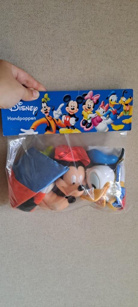 Marionnettes à main vintage Disney Dingo Micky Donald, Enlèvement ou Envoi, Mickey Mouse, Neuf, Peluche