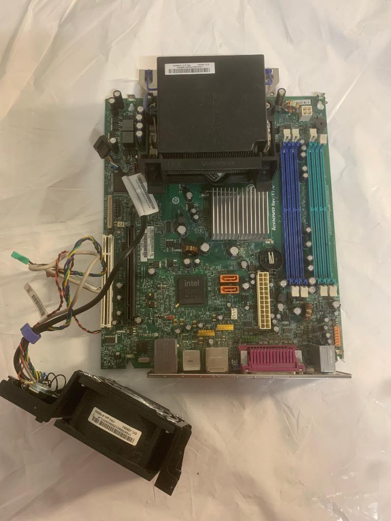 Lenovo Moederbord (Rev V1.0) + Dual-Core CPU, Computers en Software, Moederborden, Gebruikt, Intel, DDR3