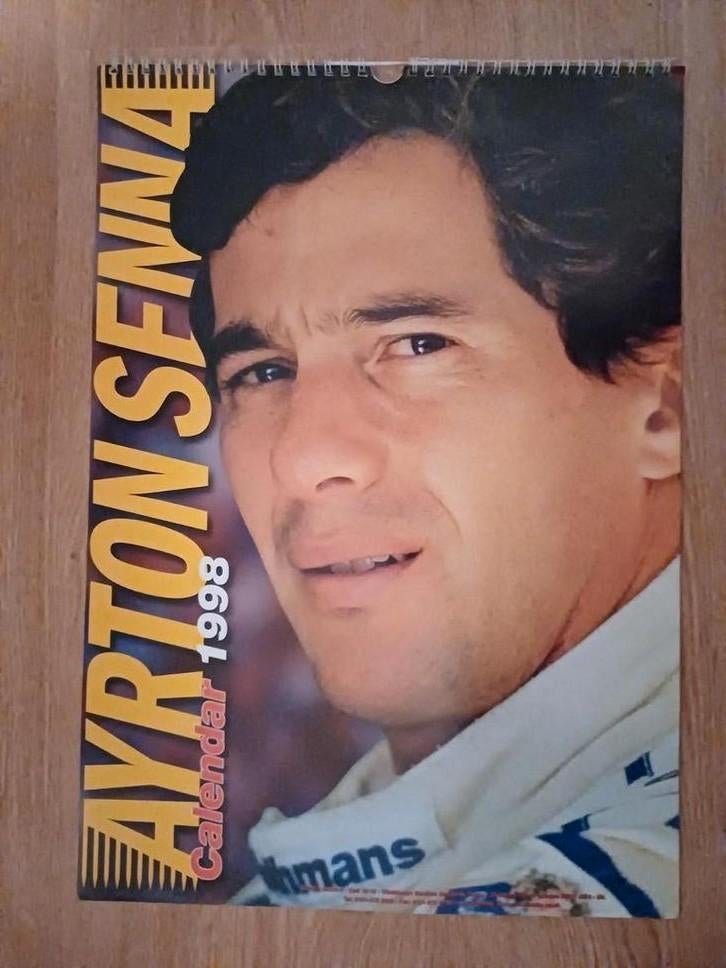 Kalender Ayrton Senna A3 1998, Ophalen of Verzenden, Formule 1