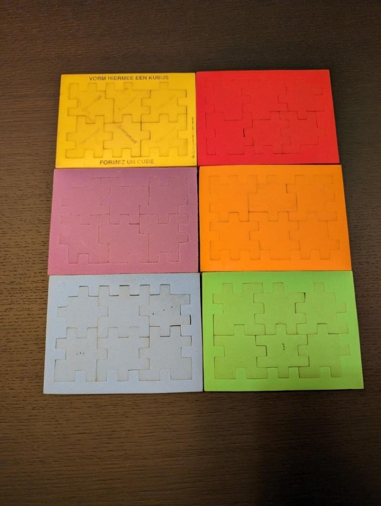 cubus game, 6 moeilijkheidsgraden, Ophalen of Verzenden, Gebruikt, Overige typen