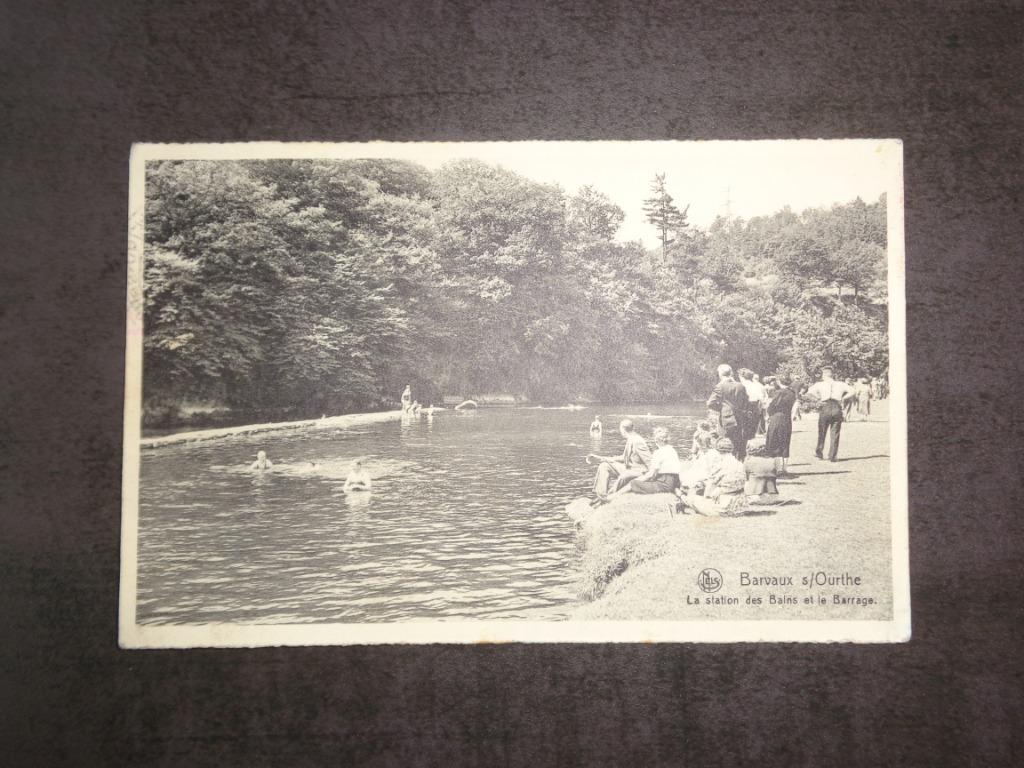 1 ancienne carte postale de Barvaux s/Ourthe, Collections, Enlèvement