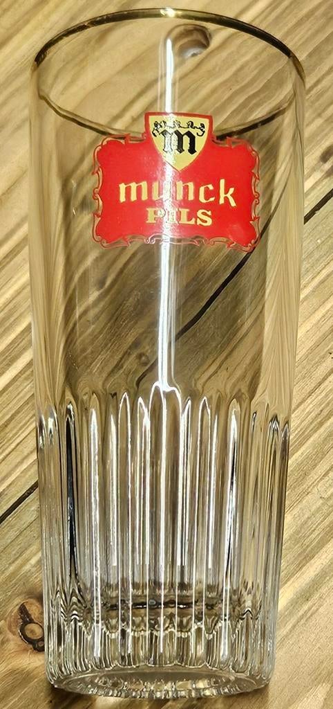 Muynck pils bierglas, Verzamelen, Ophalen of Verzenden, Zo goed als nieuw, Bierglas