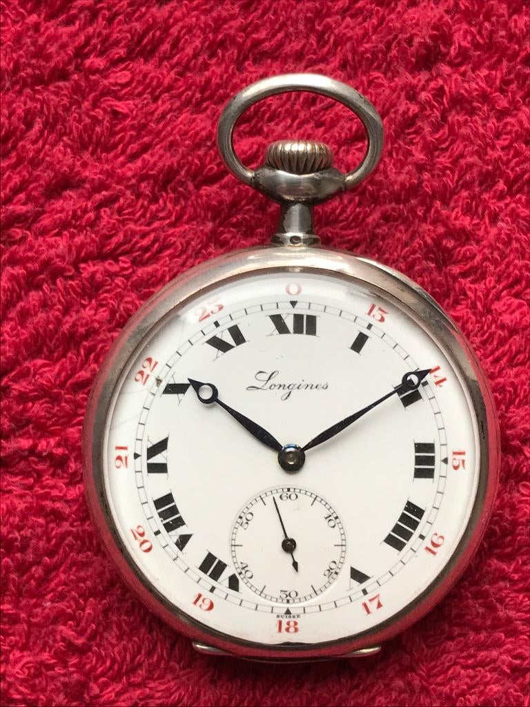 gousset longines, Autres marques, Enlèvement, Utilisé, Montre de poche