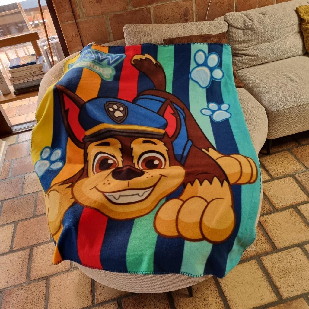 Couverture plaid " Paw pâtrol", Maison & Meubles, Enlèvement ou Envoi, Comme neuf