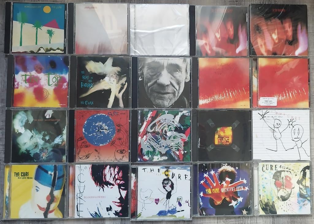CD's The CURE - 20st. een lot, Ophalen of Verzenden, Zo goed als nieuw