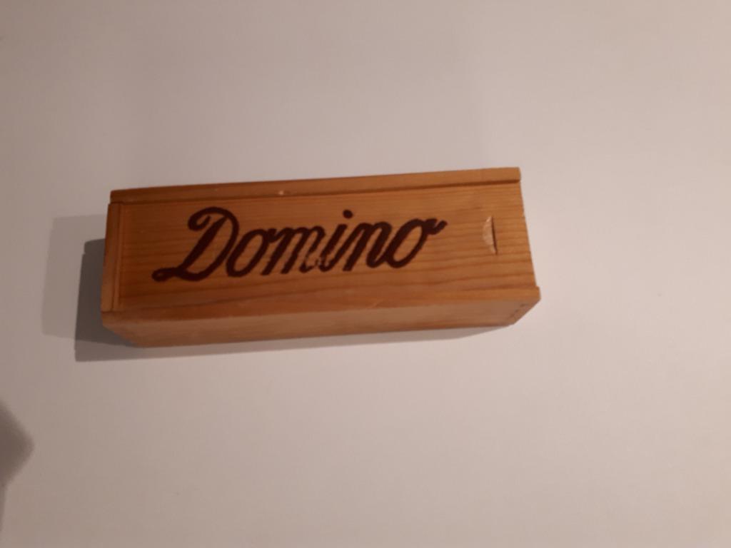 Domino in houten kistje, Ophalen, Zo goed als nieuw, Overige typen