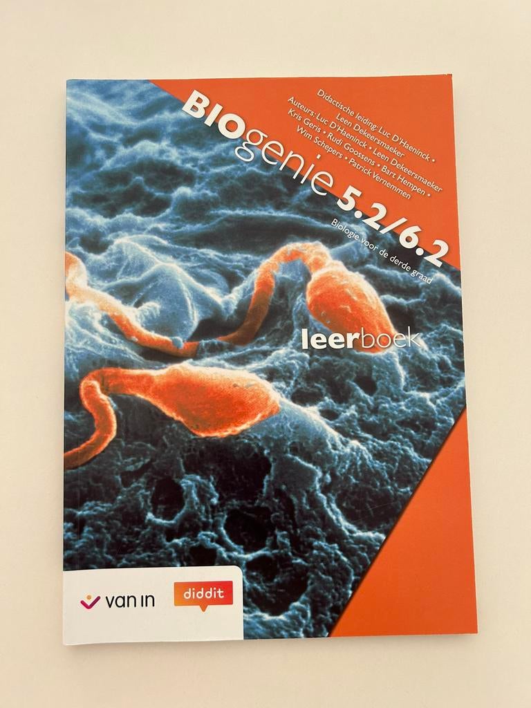 3de graad boeken (wetenschappelijke vakken), Ophalen of Verzenden, Nieuw, ASO, Biologie