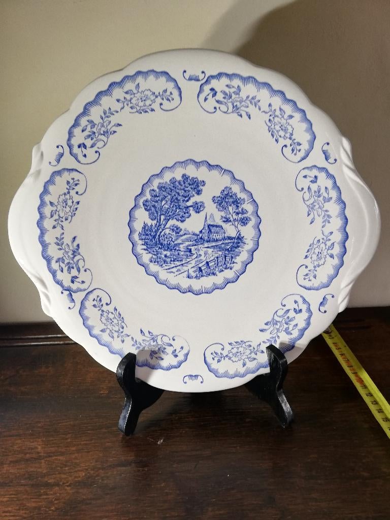 ASSIETTE SARREGUEMINE "Bernadette" Digoin", Antiquités & Art, Antiquités | Céramique & Poterie, Enlèvement ou Envoi