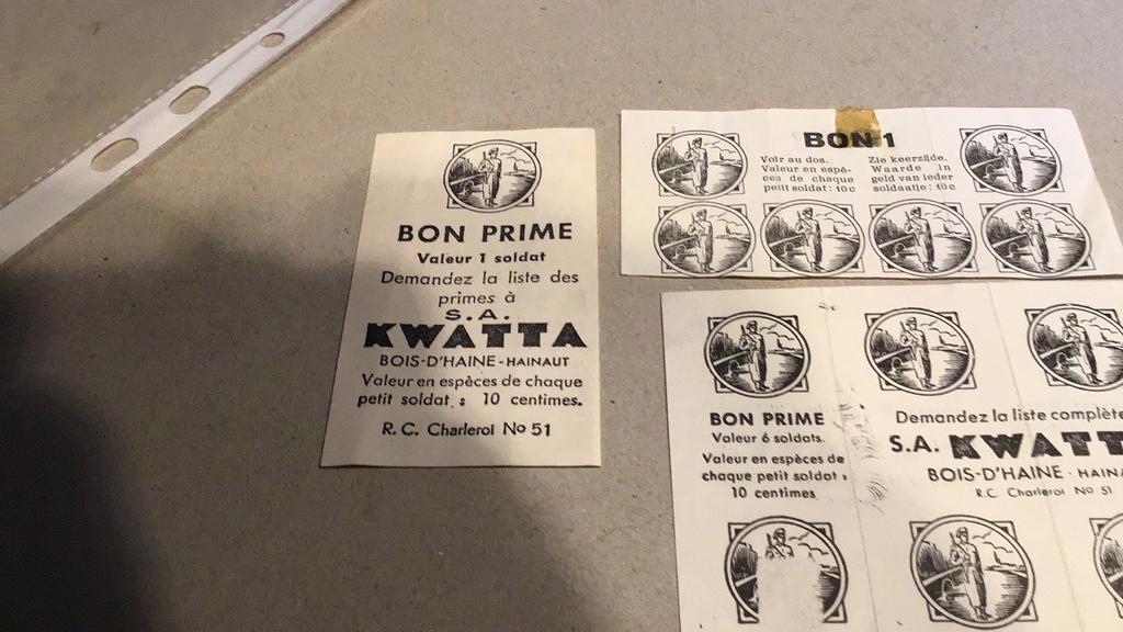 Points de chocolat Kwatta (f3), Collections, Enlèvement ou Envoi, Comme neuf, Autres types