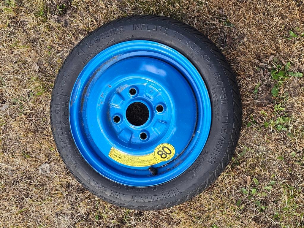 Reserve wiel, Ophalen, Nieuw