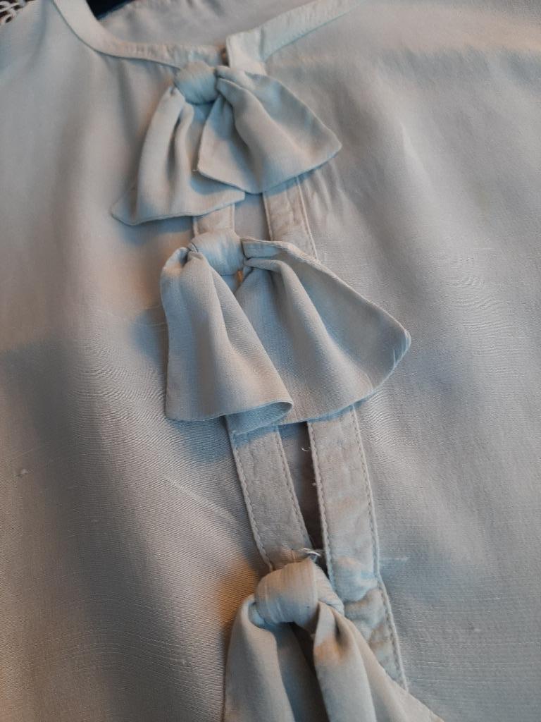 Blouse/chemisier Giorgio Armani, Maat 38/40 (M), Giorgio Armani, Ophalen of Verzenden, Grijs