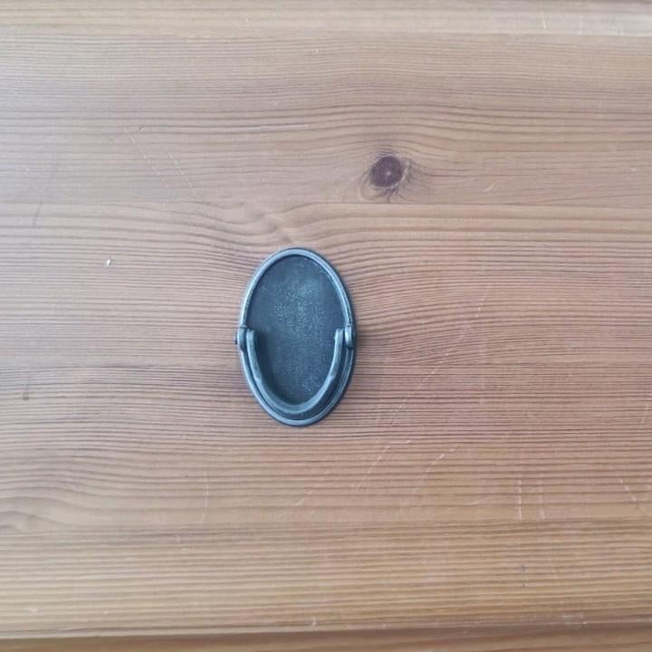 Ijzer handgreep kastknop ladekast rustiek, Ophalen, Zo goed als nieuw