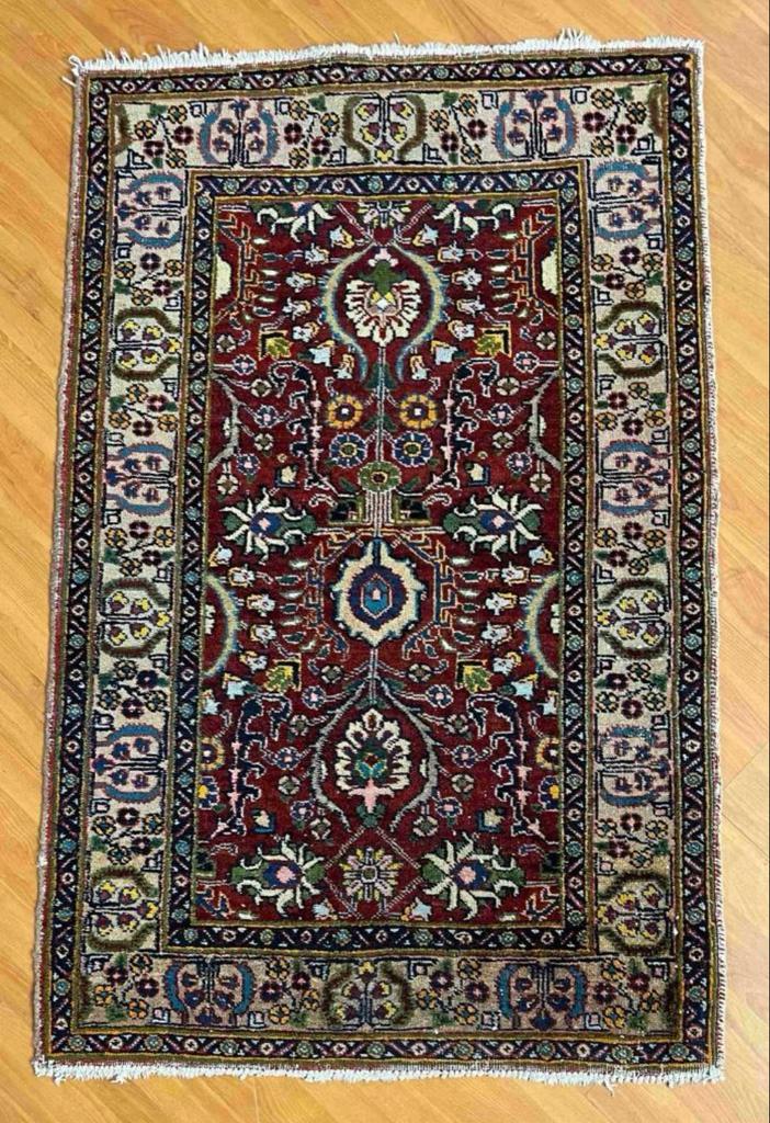 Perzisch handgeknoopt tapijt 135/85, Ophalen of Verzenden