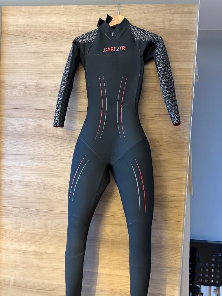 Triathlon wetsuit dames Dare2tri, Watersport en Boten, Watersportkleding, Zo goed als nieuw, Wetsuit, Dame, Ophalen