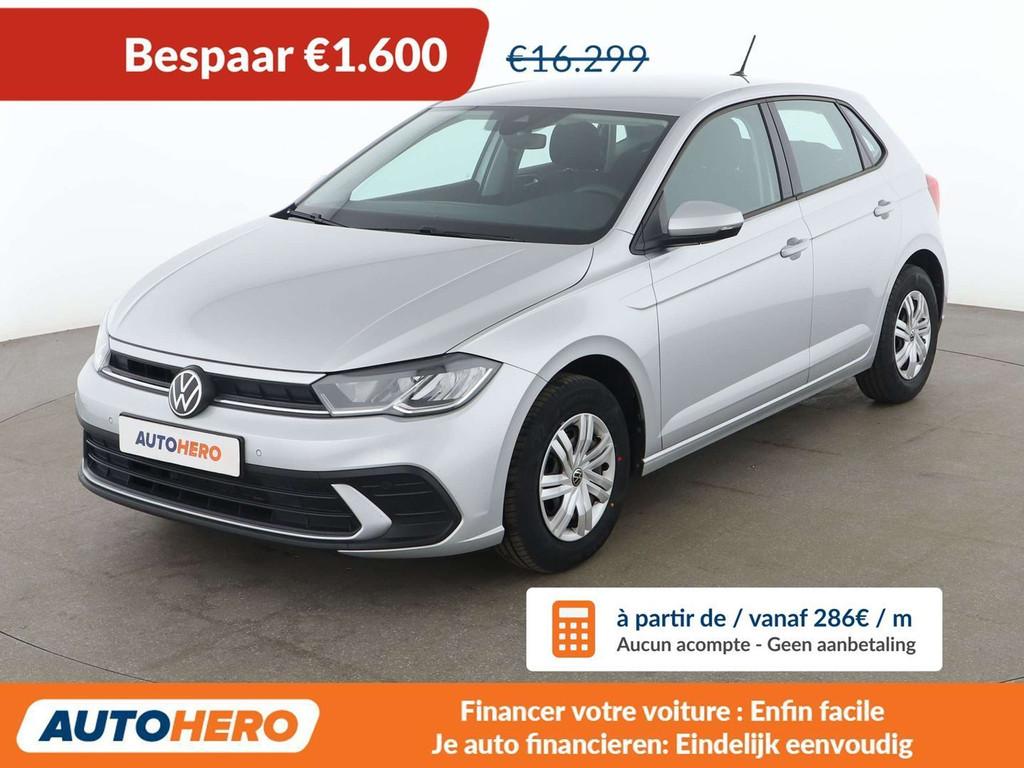 Volkswagen Polo 1.0 TSI (année de construction 2021), Autos, 121 g/km, Argent ou Gris, Achat, Euro 6