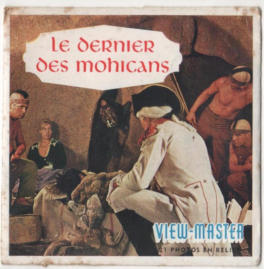 View-master De laatste der Mohikanen B 439 FR, Ophalen of Verzenden