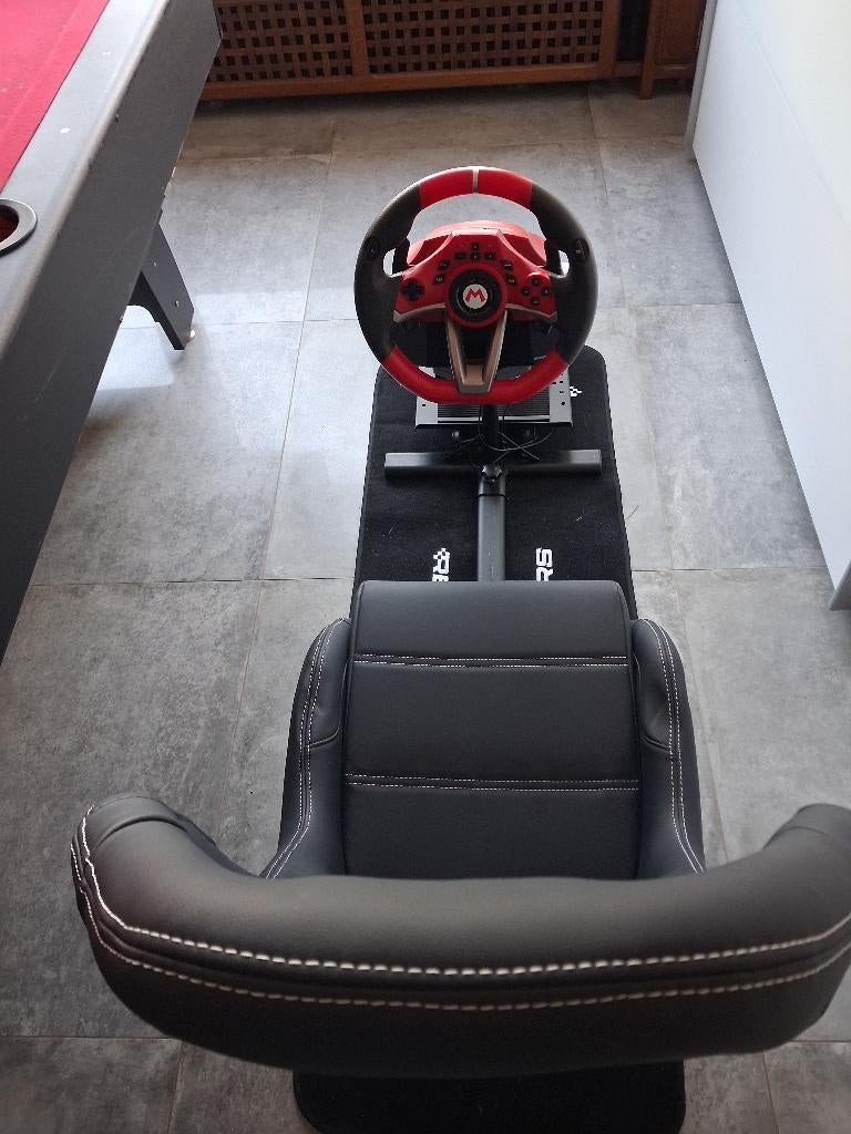 Volant Mario kart + siège rallye, Enlèvement, Neuf, Switch, Volant ou Accessoire de sport