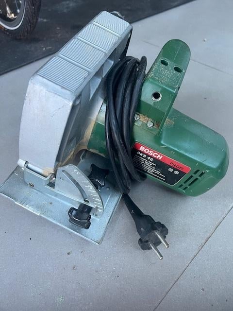 Cirkelzaag Bosch, Enlèvement, Utilisé