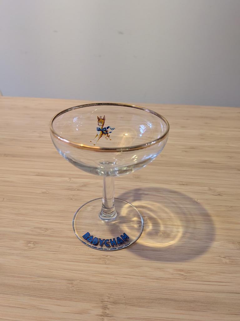 Babycham glas, Collections, Enlèvement ou Envoi