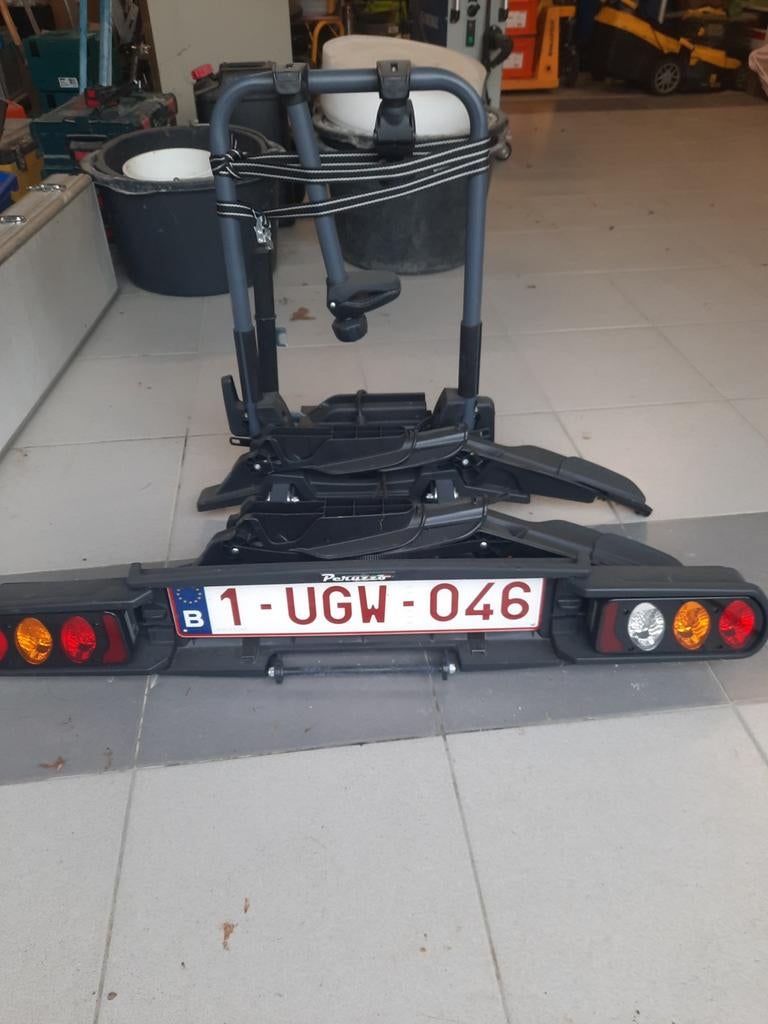 Fietsdrager Peruzzo, Ophalen