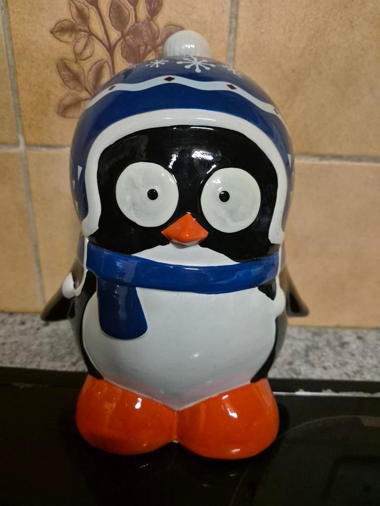 Grote spaarpot pinguin, Verzamelen, Ophalen of Verzenden