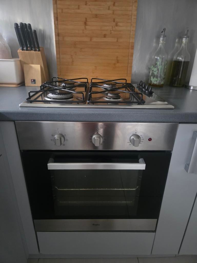 Oven + gasvuur whirlpool., Elektronische apparatuur, Fornuizen, Ophalen of Verzenden