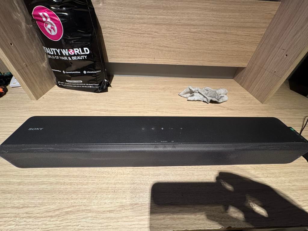 Barre son sony, Enlèvement, Comme neuf