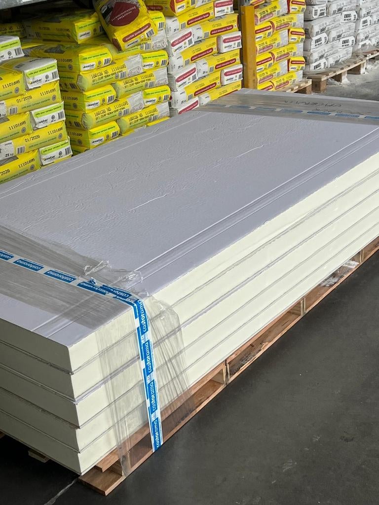 Titre : Plaque de doublage thermo PU 250 x 120 cm ép.80 mm, Enlèvement