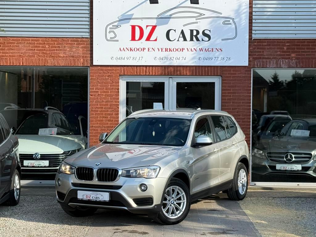 BMW X3 S-DRIVE18D 2.0D 136PK | NAVI | LEDER | AUTOMAAT |, Auto's, Achterwielaandrijving, USB, Beige, Leder